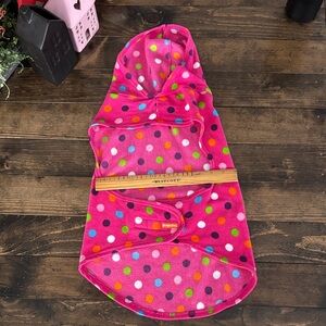 Colorful Polka Dot Dog Hoodie